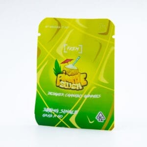 FK / Gummy  300 mg / Pineapple Slush / HYBRID / singles / pk 50 / $2.75 ea.