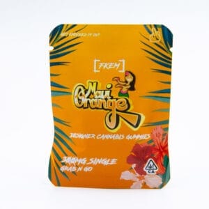 FK / Gummy  300 mg / Maui Orange / HYBRID / singles / pk 50 / $2.75 ea.