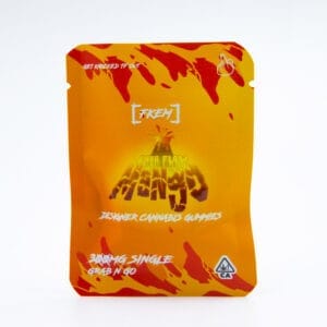 FK / Gummy  300 mg / Lava Flow Mango / HYBRID / singles / pk 50 / $2.75 ea.
