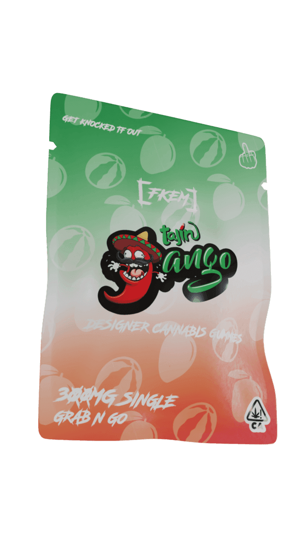 FK / Gummy  300 mg / Tajin Tango (non-sugared) / SATIVA / singles / pk 50 / $2.75 ea.