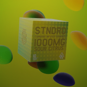STNDRD – Hybrid – 1000 mg – Sour Citrus (Pk 8) (10.00 ea)