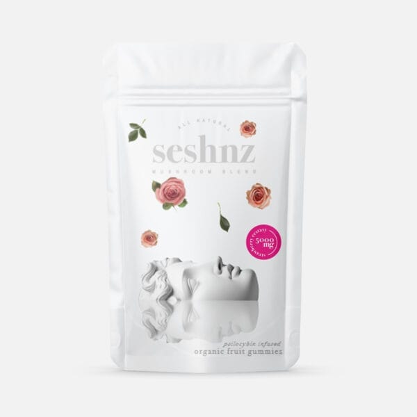 seshnz gummies | 5000 mg | strawberry ecstasy | pk 10 | $15.25 ea.