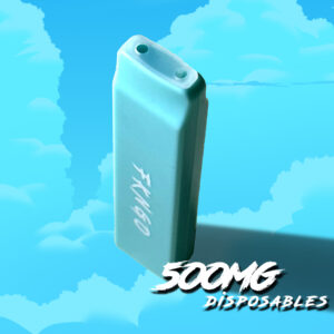 FKNGO / Half Gram Disposables / H / Banana Bites / pk 10 / $5.00 ea.