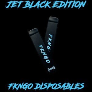 FKNGO / Half Gram Disposables / LIMITED EDITION JET BLACK / I / Man On The Moon / pk 10 / $5.00  ea.