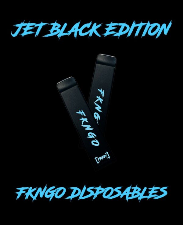 FKNGO / Half Gram Disposables / LIMITED EDITION JET BLACK / S / Mac Miller / pk 10 / $5.00 ea.