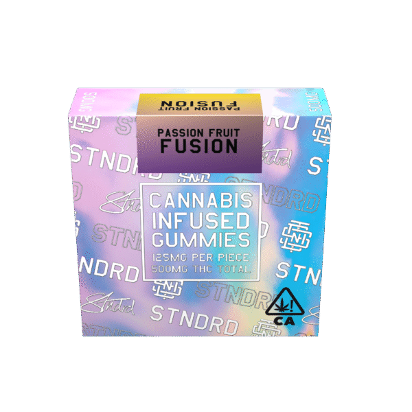 STNDRD - Gummy  500 mg - Hybrid - Passion Fruit Fusion - (Pk 24) $7.00 ea.