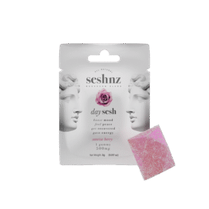 seshnz gummies | 5000 mg | day sesh | morning mango  | pk 10 | $15.25 ea.