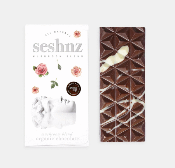 seshnz chocolate bar | 5000 mg | Dubai - Dubai Dark Chocolate | pk 10 | $18.25 ea.
